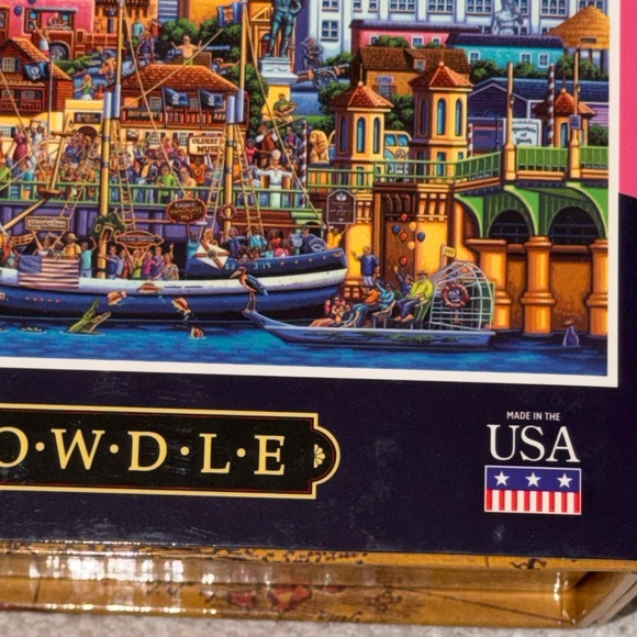 Dowdle St. Augustine 500-Piece Puzzle - Vibrant Multicolor NEW Sealed - Picture 5 of 12